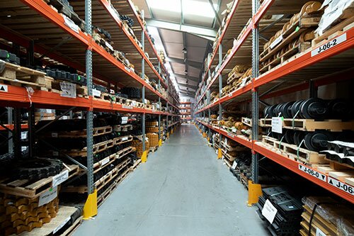 Astrak Group - Undercarriage and wear parts warehouse