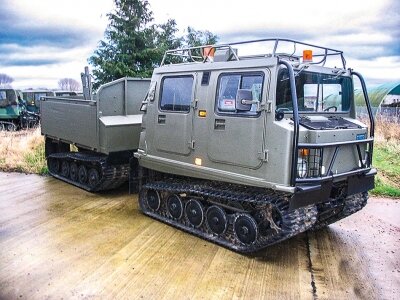 Hägglunds BV 206 - Rubber Tracks & Spare Parts - Astrak